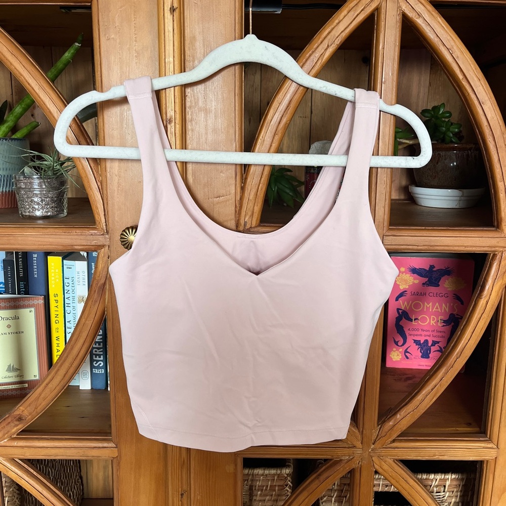Light Pink align tank Lululemon size 6